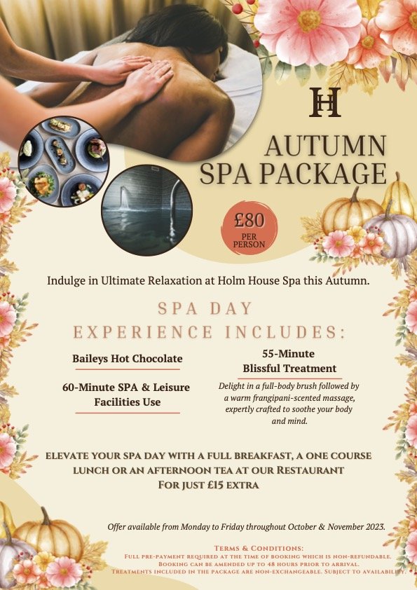 Autumn Spa Package 2023