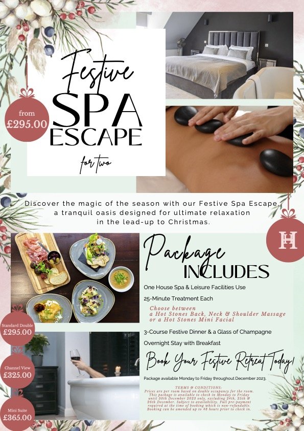 Festive Spa Escape Overnight Stay for Two 2023